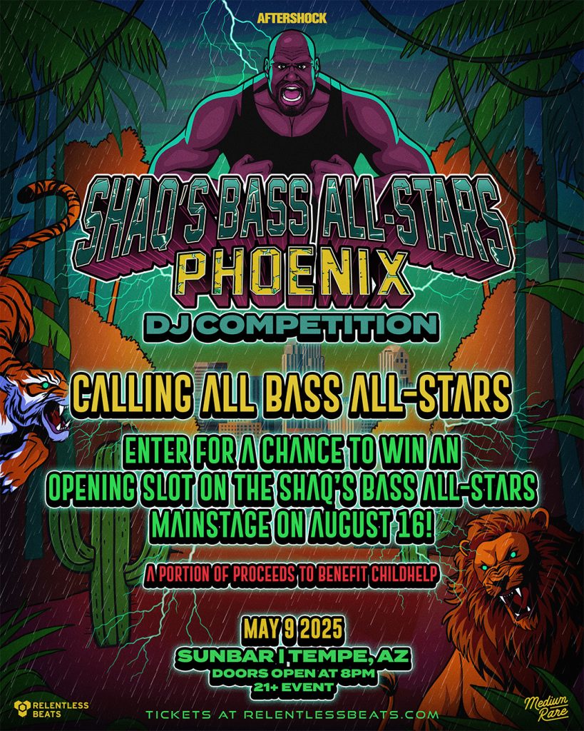 Shaq Bass All-Stars Phoenix 2025 Lineup Announced