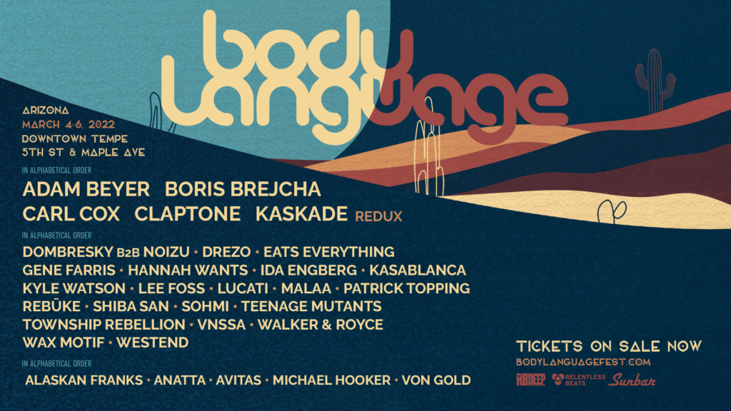 Body Language Magazine Body Language 2022 Adds More Artists To Lineup | The Era Of EDM Magazine